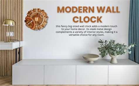 Buy nexat Wooden Home Fancy Big Size Latest Antique Design Ticking ...