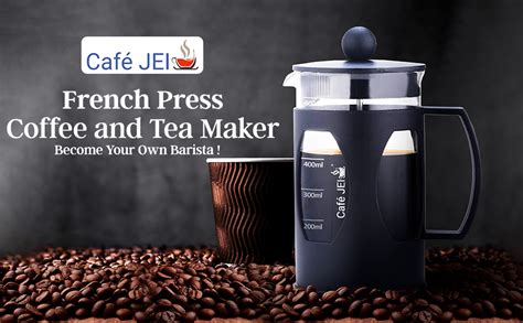 Buy Cafe JEI French Press Coffee And Tea Maker 600ml With 4 Level ...