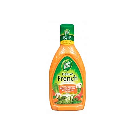 Wishbone Deluxe French Dressing - Salad Dressing (Large) (444ml ...