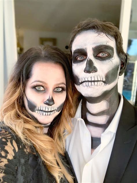 Skeleton Face Painting Designs