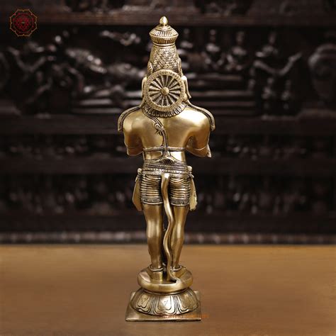 Shop Now Exclusive Brass Hanuman Statue | Golden Finish | Best Pricing ...