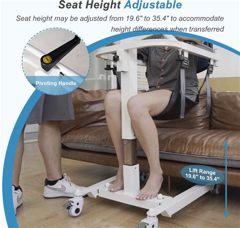 Buy PAYRFV Transfer Chair Wheelchair Lift for Home, Bedside Commode ...