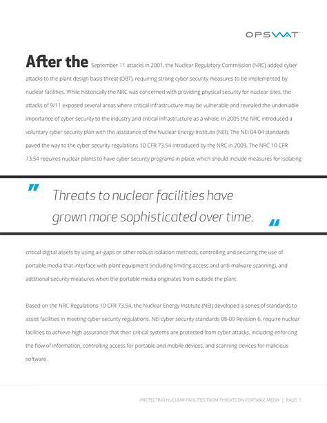 Securing Nuclear Facilities | PDF