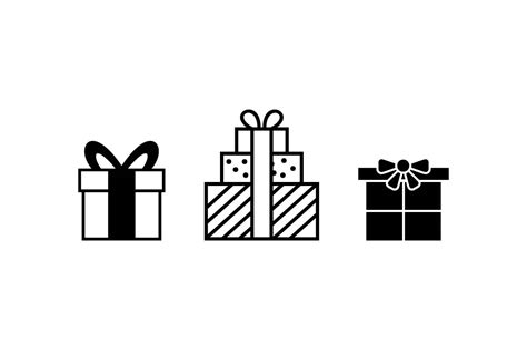 Gift Icon Set Bundle Graphic by Hoeda80 · Creative Fabrica