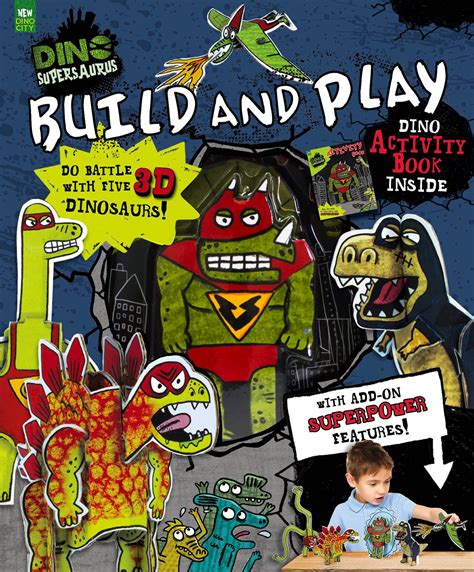 Dino Supersaurus Build and Play : Cailow, Nikalas, Wesson, Tim: Amazon ...