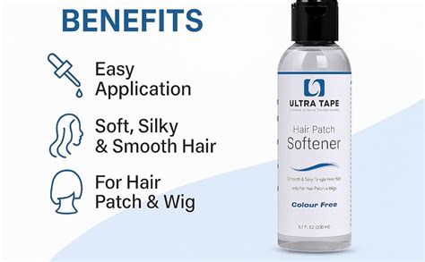 Buy Hair Patch Liquid Softener For Hair Extension Wig & Patches | Soft ...