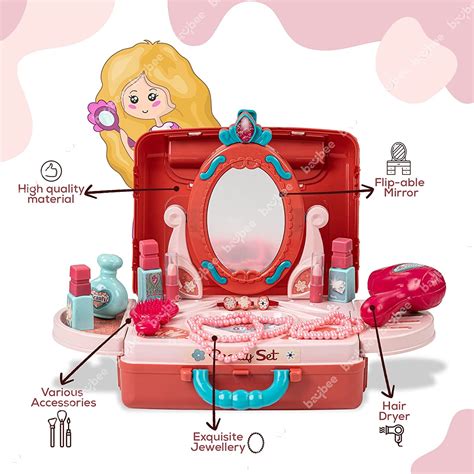 Baybee Kids Beauty Makeup Kit Set | Toy Makeup Set for Baby Girl ...