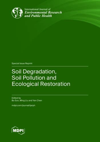 Soil Degradation, Soil Pollution and Ecological Restoration | MDPI Books