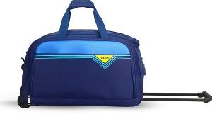 SAFARI (Expandable) Polyester Travel Duffle Luggage with Wheels and ...