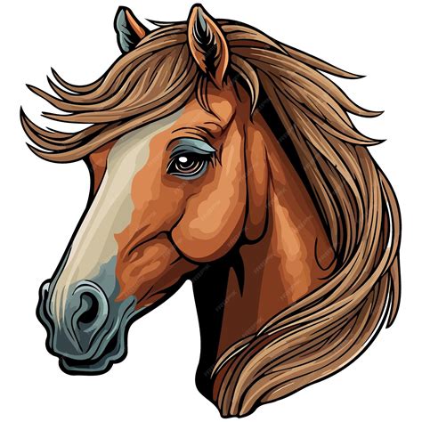 Premium Vector | Equine horse animal head
