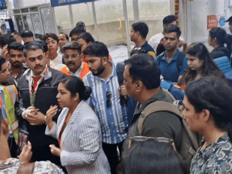 Air India flight timing changed thrice in Indore, chaos erupts ...