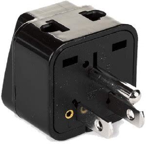 OREI India to USA, Japan, Philippines Type B Travel Adapter Plug - 2 in ...