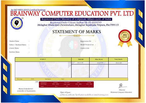 BRAINWAY COMPUTER EDUCATION PVT. LTD.