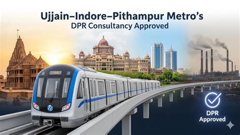 Ujjain-Indore-Pithampur Metro DPR Approved- DMRC Wins Consultancy at ...