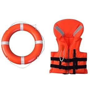 SHASALES Life Buoy Ring Rubber Floating Ring Bracelet Buckle Buoy for ...