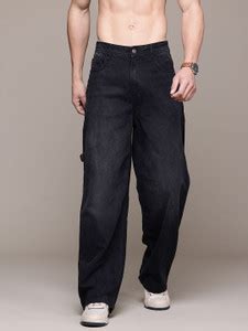Roadster Relaxed Fit Men Black Jeans - Buy Roadster Relaxed Fit Men ...