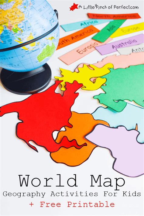 World Atlas Map for Kids 的图像结果