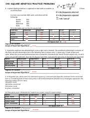 Image result for Chi-Square Practice Problems