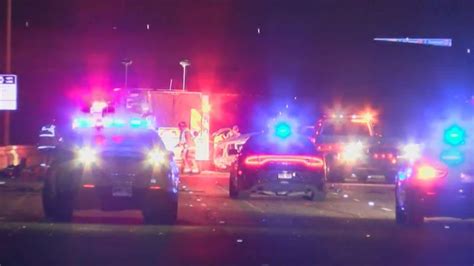 Caught on camera: Overturned truck stops traffic during morning commute