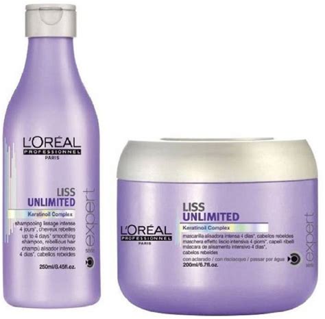 L'Oréal Paris Liss Unlimited Keratinoil Complex Shampoo with mask Price ...