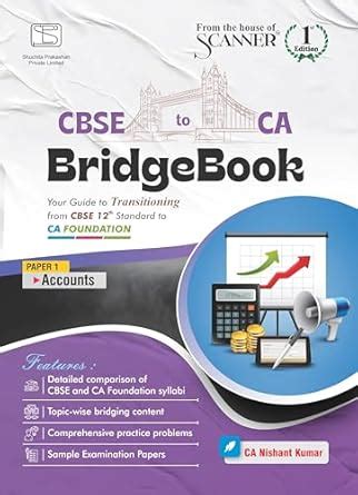 Buy CBSE to CA Bridge Book - Accounts Book Online at Low Prices in ...