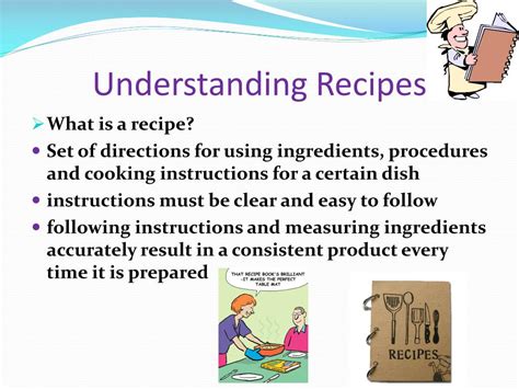 Basic Knowledge On Recipes 的图像结果