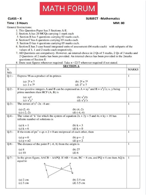 Image result for Math 10 Class 10th