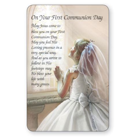 Basic Prayers For First Holy Communion - Printable Free Templates