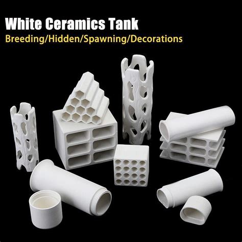 Aquarium Shrimp Shelter Ceramics Spawning Breeding | Ubuy India