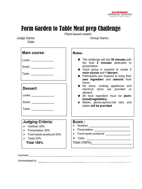 Image result for Cooking Contest Programme Sample