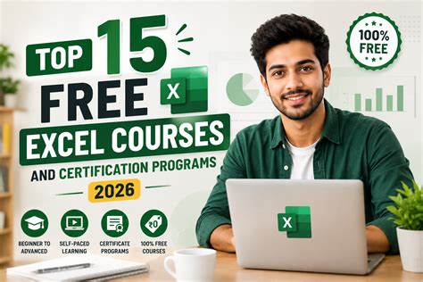 Top 15 Free Excel Courses and Certification Programs 2026 - Skilr Blog
