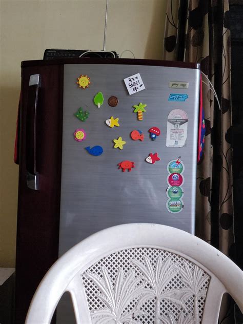 Buy Lakeer Wooden Multi Color Stylish Cartoon and Nature Theme Fridge ...