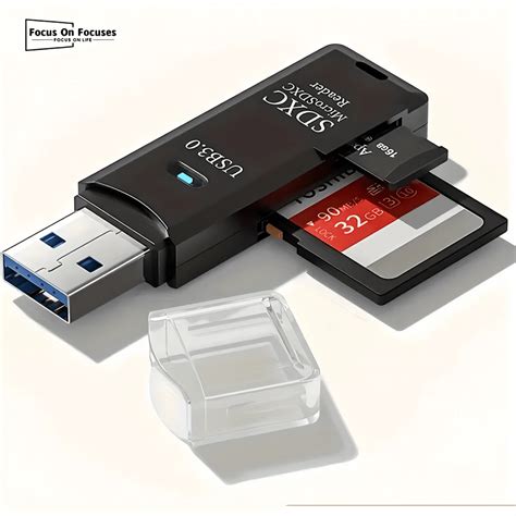 Lecteur de carte Micro SD USB3.0, 2.0, adaptateur USB 2 en 1 de lecteur ...