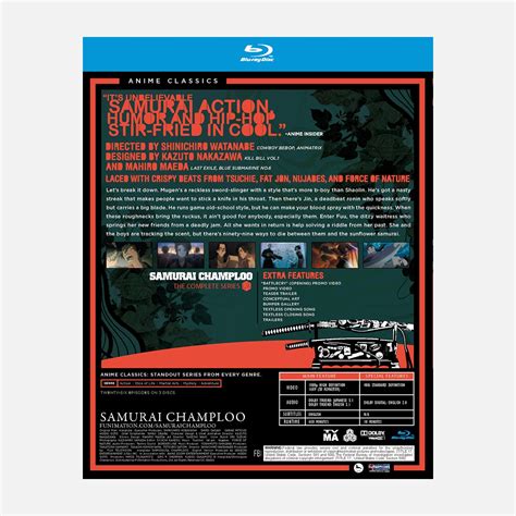 Samurai Champloo - The Complete Series - Anime Classics - Blu-ray ...