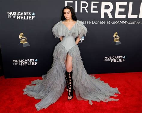 Charli XCX Shines at the 67th Annual Grammy Awards • CelebMafia