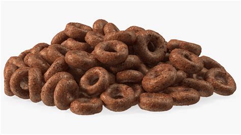 3D Chocolate Cereals Rings model | 3D Molier International