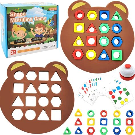 Buy Toy Imagine Shape Matching Puzzle Game for Kids | 30 Question Cards ...