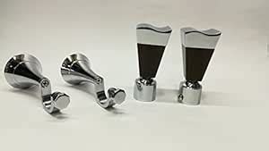 Blue Bell. M143. A Pair of premium Curtain Bracket With Heavy Concealed ...