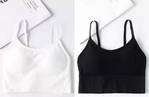 SAWKU Women Cami Bra Lightly Padded Bra - Buy SAWKU Women Cami Bra ...