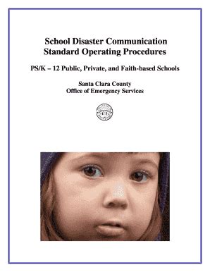 Fillable Online School Disaster Communication Fax Email Print - pdfFiller