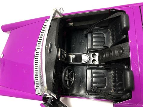 BRATZ DOLL CAR FM RADIO ANNIVERSARY SUPER CRUISER PURPLE CONVERTIBLE ...