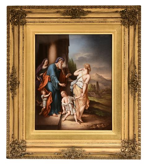 Lot - Berlin (K.P.M.), Ambrosius Lamm, Dresden, Porcelain Plaque of ...