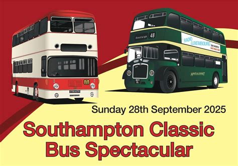 Southampton Classic Bus Spectacular, Pound Tree Road, Southampton, SO14 ...