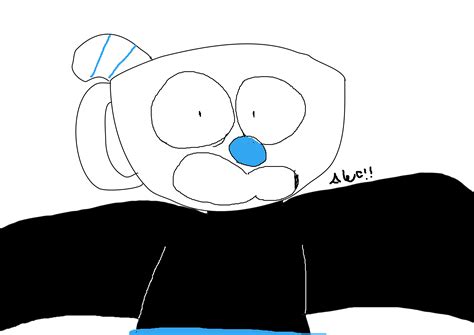 mugman stagefright [drawing request] by AlecTheTiredArtist on Newgrounds