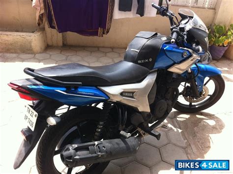 Used 2011 model Yamaha SZ-R for sale in Chennai. ID 81296. Blue colour ...