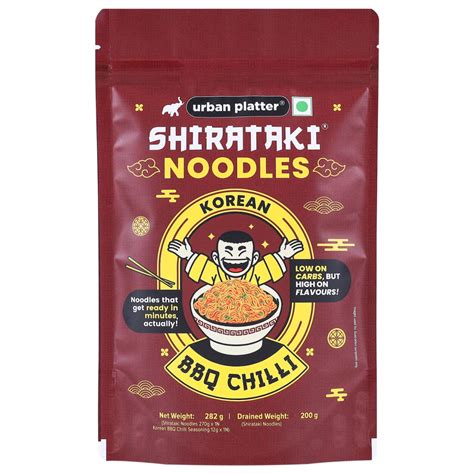 Shirataki Noodles (Koran BBQ Chilli) - Urban Platter – Fresh Aisle