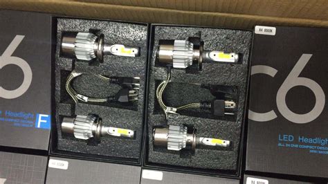 High Quality New Generation C6 Car H7 Led Light,3800lm 36w H7 Led For ...