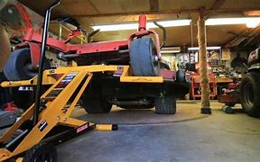 Image result for Riding Lawn Mower Lift Jack