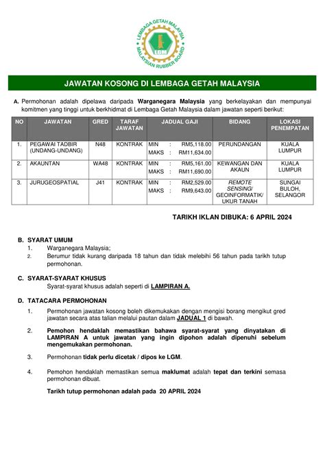 LEMBAGA GETAH MALAYSIA