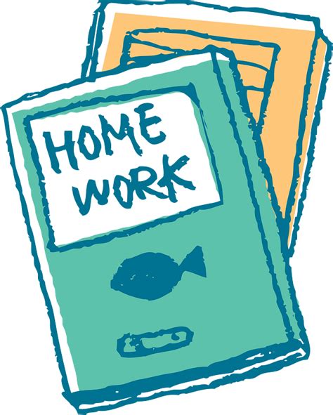 Homework clipart. Free download transparent .PNG | Creazilla